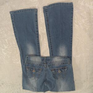 Angels Jeans Womens 7 Stretch Boot Flare Lowrise Y2K